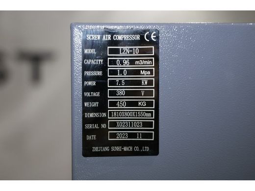 Винтовой компрессор Mast LZN-10 COMBO inverter (осушитель + ресивер 500 л)