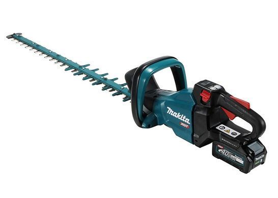 Аккумуляторный кусторез Makita UH009GD201 XGT 40 В, 2&times;2,5 Ah, шина 750 мм, рез 35 мм
