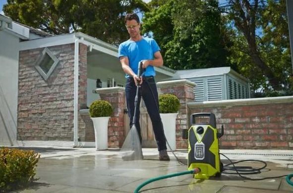 Електрична мийка високого тиску 1500 Вт, 110 бар, 360 л/год, Ryobi RPW110B (5133003747)