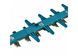 Аккумуляторный кусторез Makita UH009GD201 XGT 40 В, 2&times;2,5 Ah, шина 750 мм, рез 35 мм