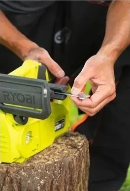 Пила цепная аккумуляторная 18В ONE+, 20 см, без АКБ и ЗУ, Ryobi. RY18CS20A-0 (5133005414)