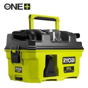 Пылесос аккумуляторный 18В ONE+, 11 л, Ryobi. RV1811-0 (5133005995)