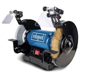 Точильний верстат Scheppach SM200LB, 500 Вт, &Oslash;200 мм, 2950 об/хв