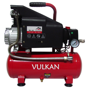 Компресор Vulkan IBL8K рес-8л 175/105л/хв 1,1кВт 10бар 220В 1 циліндр IBL8K