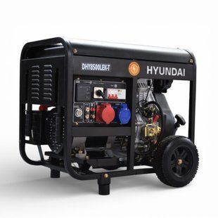 Дизельний генератор Hyundai DHY 8500LEK-T 7,9 кВА, 230/400 В, ATS, бак 14 л