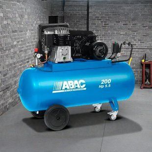 Компресор 200 л для СТО ABAC PRO 4 кВт 653 л/хв 11 бар