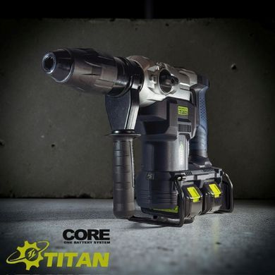 Аккумуляторный перфоратор TITAN PRH3840B-CORE