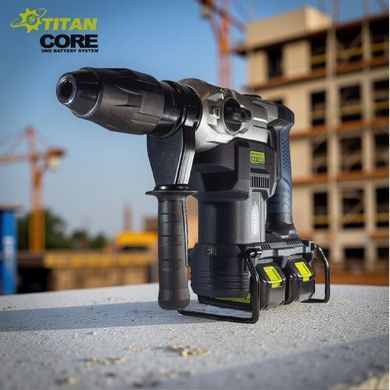 Аккумуляторный перфоратор TITAN PRH3840B-CORE