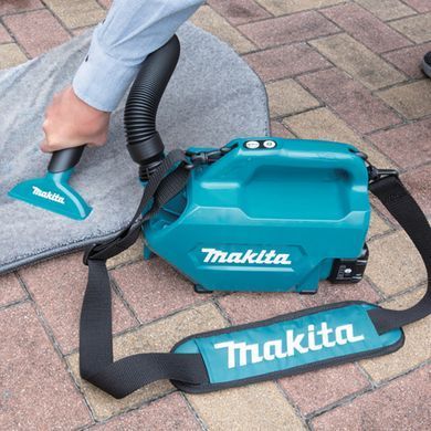 Аккумуляторный пылесос Makita CL121DZ 12 В, 0,5 л, 4,6 кПа, без АКБ и ЗУ