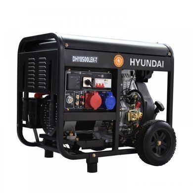 Дизельний генератор Hyundai DHY 8500LEK-T 7,9 кВА, 230/400 В, ATS, бак 14 л
