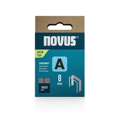 Скоби для степлера NOVUS STAPLES A 53 8MM 1800PCS (042-0774)