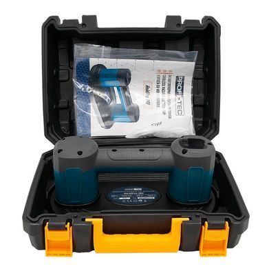 Вакуумна присоска PROFI-TEC HoldPro 180, АКБ 12 В