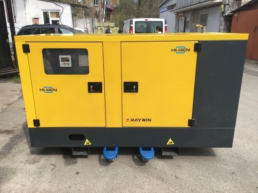 Дизельний генератор HI-GEN HI-P30E RAYWIN (Iveco)