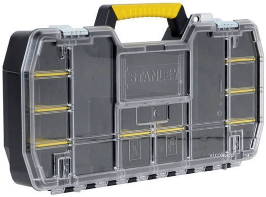 Органайзер STANLEY : 24", 610x95x330 мм, пластиковий, металеві замки DW