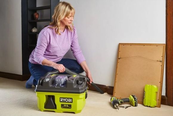 Пилосос акумуляторний 18В ONE+, 11л, Ryobi. RV1811-0 (5133005995)