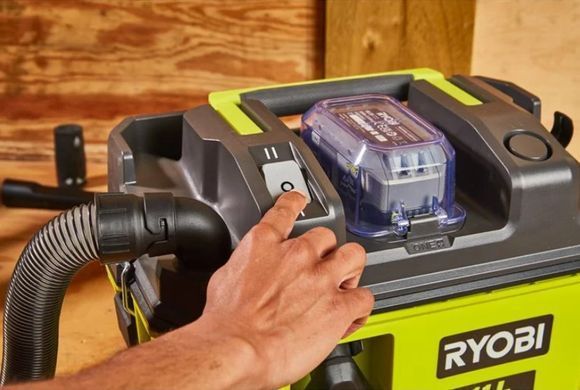Пилосос акумуляторний 18В ONE+, 11л, Ryobi. RV1811-0 (5133005995)