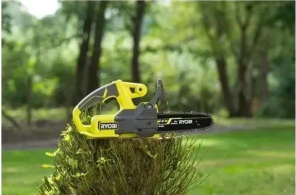 Пила цепная аккумуляторная 18В ONE+, 20 см, без АКБ и ЗУ, Ryobi. RY18CS20A-0 (5133005414)