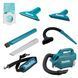 Аккумуляторный пылесос Makita CL121DZ 12 В, 0,5 л, 4,6 кПа, без АКБ и ЗУ