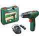 Аккумуляторный шуруповерт Bosch EasyDrill 1200, 12 В, 30 Нм, 1 АКБ 1.5 Ah