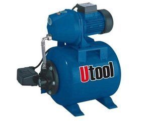 Насосная станция Utool UWP 3600/24, 600 Вт, 3600 л/ч, напор 35 м, бак 24 л
