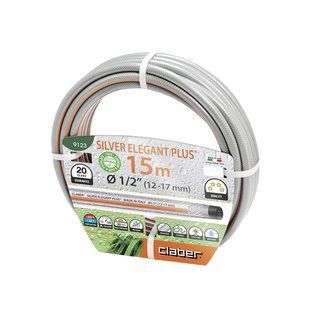 Шланг поливочный Claber 1/2", 15 м, Silver Elegant Plus
