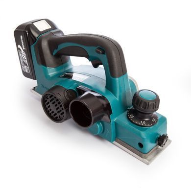 Аккумуляторный рубанок MAKITA DKP180Z, 18 В, 82 мм, 2 мм (без АКБ)