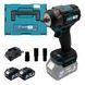 Аккумуляторный ударный гайковерт PROFI-TEC PTW502 (2&times;4.0 Ач, ЗУ, кейс)