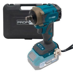 Акумуляторний гайковерт PROFI-TEC PPTW4520, без АКБ та ЗП