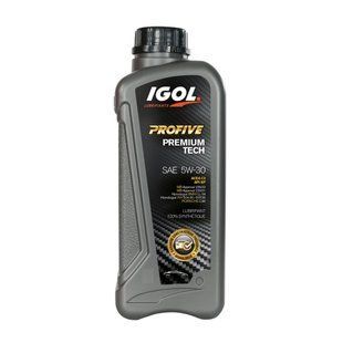 Моторное масло Igol Profive Premium Tech 5W-30 2 л, синтетическое