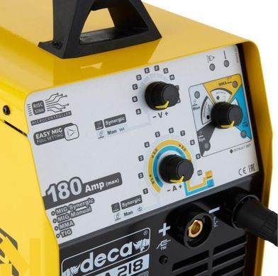 Сварочный инвертор Deca MIGA 218, 220В, 180А, MIG/MMA/TIG