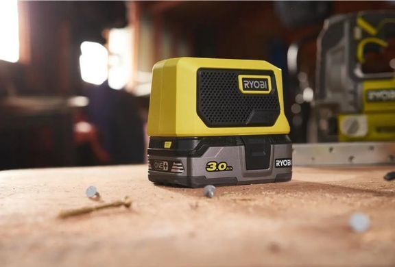 Аккумуляторная Bluetooth-колонка Ryobi RBTM18-0 ONE+ 18В, 5 Вт, Bluetooth
