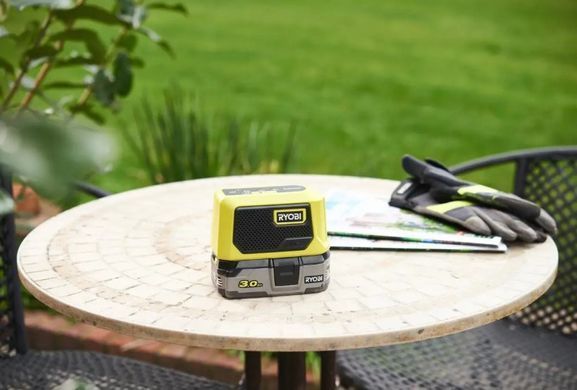 Аккумуляторная Bluetooth-колонка Ryobi RBTM18-0 ONE+ 18В, 5 Вт, Bluetooth