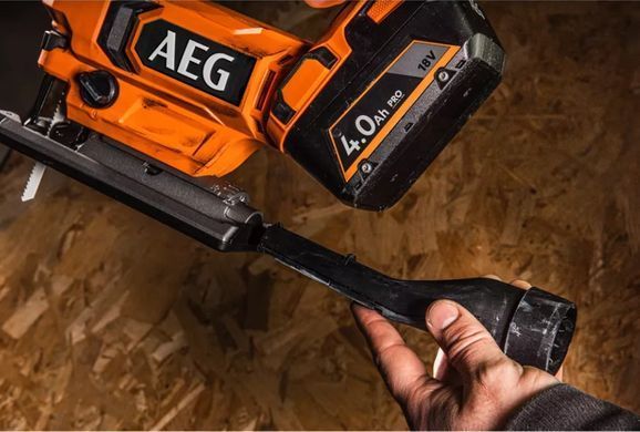Акумуляторний лобзик AEG BST 18X2-0 18В, 0&ndash;3000 ход/хв, хід 25,4 мм
