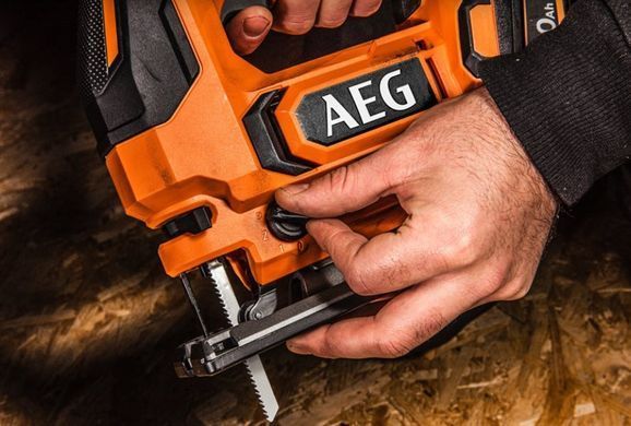 Акумуляторний лобзик AEG BST 18X2-0 18В, 0&ndash;3000 ход/хв, хід 25,4 мм