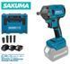 Гайковерт ударный аккумуляторный SAKUMA CIW6021B-CORE SET02 21В, 600 Нм, 1/2", 2 АКБ