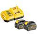 Пила торцовочная аккумуляторная XR FLEXVOLT DeWALT DCS777T2