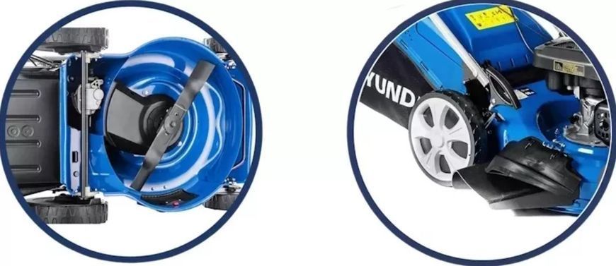 Газонокосилка бензиновая самоходная Hyundai L 5620S 5,6 л.с., двигатель 196 см&sup3;