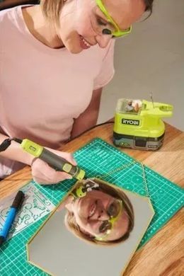 Аккумуляторный гравер 18В ONE+, 4400&ndash;23000об/мин, Ryobi. RRT18-0