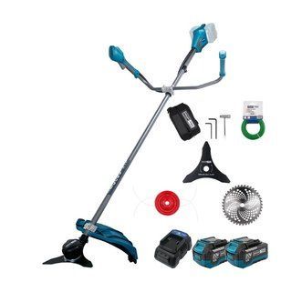 Аккумуляторная коса PROFI-TEC PGT4540 (2&times;4.0 Ач, ЗУ)