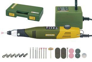 Бормашина 40 Вт, 5000&ndash;20000 об/мин, аксессуары 34 шт., PROXXON MICROMOT 60/E (28515)