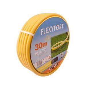 Шланг поливочный Claber 1/2", 30 м, Flexyfort, желтый