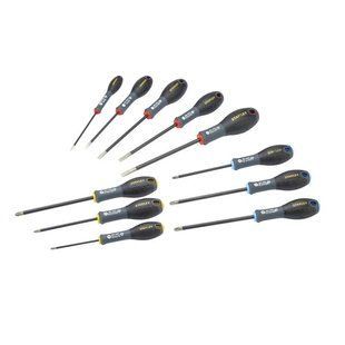 Набір викруток FatMax Diamond Tip з алмазними наконечниками, 10 штук. STANLEY FMHT0-62064