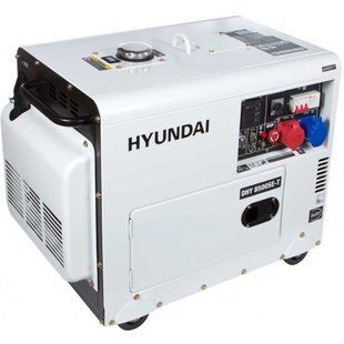 Дизельний генератор Hyundai DHY 8500SE-T