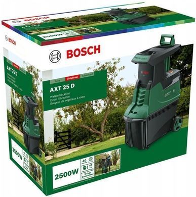 Садовий подрібнювач Bosch AXT 25 D