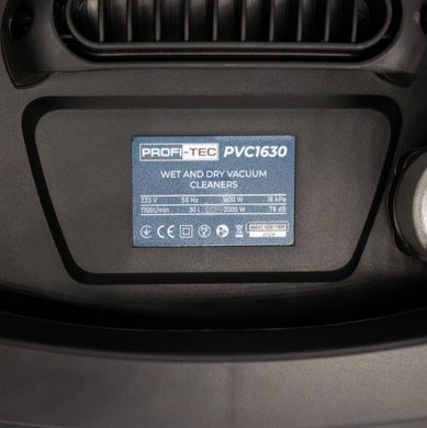 Строительный пылесос PROFI-TEC PVC1630 моющий, 30 л