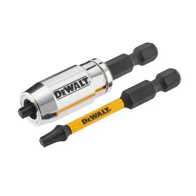Набір біт і насадок DeWALT "IMPACT TORSION", ударні, T20, L = 57 мм, 2 шт + магнітний тримач шурупів