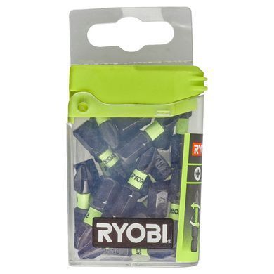 Набор ударных бит 20 ед., 25 мм, PH2, Ryobi. RISD25PH2TT (5132004132)