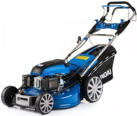 Газонокосилка бензиновая самоходная Hyundai L 5620SE 5,6 л.с., двигатель 196 см&sup3;