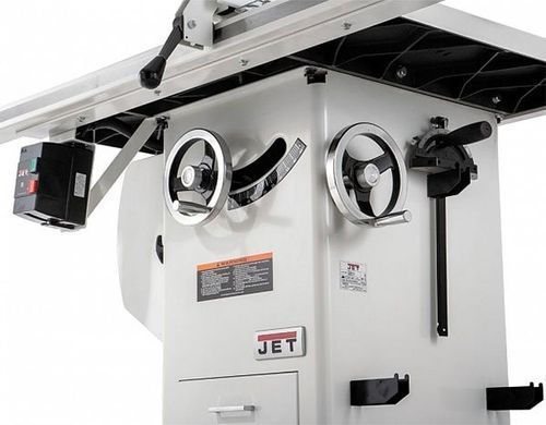 Пила циркулярная JET JTAS-10DX, 5,2 кВт, 400В, 4300 об/мин, &Oslash;250/30 мм, 1270 мм, 737х508 мм, 195 кг
