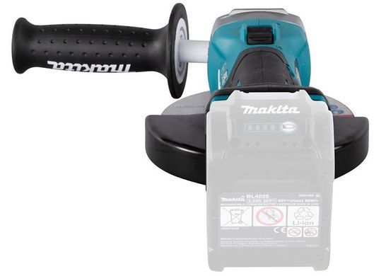 Аккумуляторная болгарка Makita GA035GZ XGT 40V Max, 150 мм
